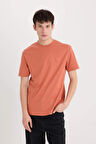 DeFacto %100 Pamuk Regular Fit Bisiklet Yaka Baskılı Kısa Kollu Tişört D5563AX25SPOG350