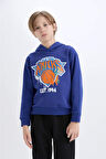 DeFacto Erkek Çocuk NBA New York Knicks Kapüşonlu Sweatshirt Y4133A624WNBE778
