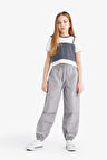 DeFacto Kız Çocuk Paraşüt Jogger Paça Pantolon E0160A825SMGR453