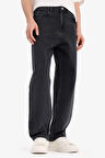 DeFacto %100 Pamuk Baggy Fit Geniş Kalıp Düz Paça Jean Yıkamalı Pantolon F2322AX25SPNM36