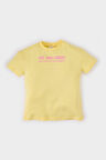 DeFacto Kız Bebek Bisiklet Yaka Baskılı Kısa Kollu Tişört E0698A525SMYL118