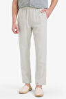DeFacto Relax Fit Rahat Kesim Dar Paça Keten Karışımlı Yazlık Pantolon C1140AX25SMKH494
