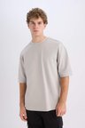 LOOSE FIT Nefes Alabilen Kumaş Tişört B4844AX25SPGR253