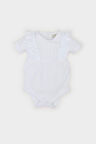 DeFacto Kız Bebek Yenidoğan Bisiklet Yaka Kısa Kollu Çıtçıtlı Body C8811A525SMWT79
