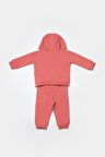 Organik Kapüşonlu Ceket & Pantolon Takımı