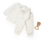 Bebek Alt Üst Takım  %100 Organik Pamuk , Bebek - Yenidoğan- csy8157