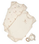 Bebek 2li Askılı Zıbın Body %100 Organik Pamuk - Bebek ve Yenidoğan Serisi - csy8175