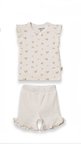 BabyCosy 2li Takım Şortlu Ekru 3-6 ay