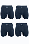 Erkek Füme 4 lü Premium Collection Modal Uzun Boxer 4M250