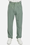 Erkek Yüksek Bel Pileli Baggy Chino Pantolon C358