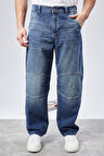 CEDY DENIM Erkek Yüksek Bel Skater Baggy JeanPantolon C362 