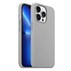 Buff iPhone 13 Pro Rubber S Kılıf Gray