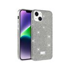 Buff iPhone 14 Plus Diamond Series Kılıf Light Silver