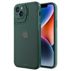 Buff iPhone 14 Hybrid Corner Kılıf Yeşil
