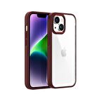Buff iPhone 14 Plus New Air Bumper Kılıf Plum