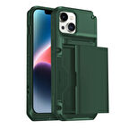 Buff iPhone 14 Slide Armor Case Dark Green