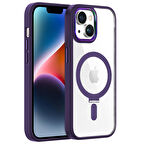 Buff iPhone 14 BumperMag Kılıf Purple