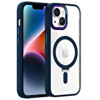 Buff iPhone 14 BumperMag Kılıf Deep Blue