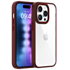 Buff iPhone 15 Pro Max New Air Bumper Kılıf Plum