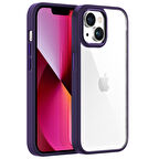 Buff iPhone 13 New Air Bumper Kılıf Purple