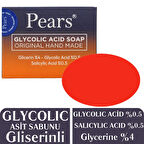 PEARS ORIGINAL HAND MADE GLYCOLIC ACID SOAP – EL YAPIMI GLİKOLİK ASİTLİ SABUN 120 GR