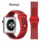 Apple Watch 1 2 3 4 5 6 7 38mm 40mm 41mm Spor Silikon TME Kordon