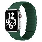 Apple Watch 3 4 5 6 7 38mm 40mm 41mm Silikon Loop Tme Kordon