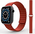 Apple Watch 3 4 5 6 7 42mm 44mm 45mm Silikon Loop Tme Kordon