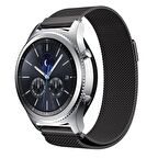 Samsung Gear Watch 3 41mm Active 2 40 44mm Metal Hasır TME Kordon 20mm