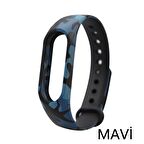 Xiaomi Mi Band 2 Uyumlu Akıllı Bileklik TME Kordon Kayış Kamuflaj Desen