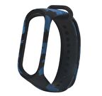 Xiaomi Mi Band 3 ve 4 Uyumlu Akıllı Bileklik TME Kordon Kamuflaj Desen