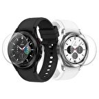 Samsung Galaxy Watch 4 46mm Temperli Cam Ekran Koruyucu