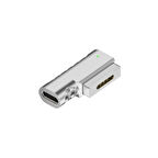 Type-C To Magsafe 2 85W a Kadar Destekli L Model Şarj Çevirici Adaptör