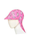 Pembe Kız Çocuk Desenli Şapka SK2515000016