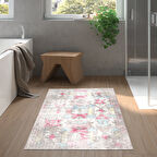 Dekoreko Kaymaz Taban Djt Banyo Halısı Trend Modern F5138