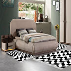 Eko Trend Djt Yıkanabilir Kaymaz Taban 3 Lü Yatak Odası Takımı S5057 Geometrik