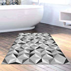 Dekoreko Kaymaz Taban Djt Banyo Halısı Star Pamuk Modern 1944