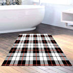 Dekoreko Kaymaz Taban Djt Banyo Halısı Star Pamuk Modern 750