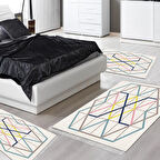 Eko Trend Djt Yıkanabilir Kaymaz Taban 3 Lü Yatak Odası Takımı P1525 Modern