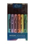 Cengo Çift Taraflı Highlighter Fosforlu Kalem Pastel Renkler 6lı Set 