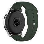 NovStrap Samsung Galaxy Watch 5 Pro 45mm / Watch 5 40-44mm Uyumlu Kordon (20 Mm) Silikon Kayış