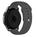 NovStrap Samsung Galaxy Watch 5 Pro 45mm / Watch 5 40-44mm Uyumlu Kordon (20 Mm) Silikon Kayış