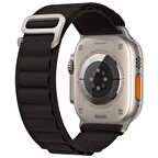 NovStrap Apple Watch Series 7 45mm ile Uyumlu Kordon Alpine Loop Tasarım Kordon Kayış