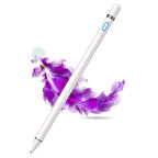 NovStrap iPad Air 4/5 Nesil 10.9 inç ile Uyumlu Dokunmatik Tablet Kalemi Pencil DZ870