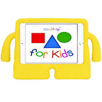 NovStrap Samsung Galaxy Tab S5E SM-T720 T725 T727 Uyumlu Kılıf Kollu Silikon Çocuk Tablet Kılıfı