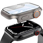 NovStrap Apple Watch Uyumlu Seri 8 7 41mm için Apple Watch Uyumlu Ultra Dönüştürücü Kasa ve Ekran Koruyucu 