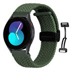 NovStrap Xiaomi Watch S1-S1 Active-S1 Pro Uyumlu Kordon (22mm) Flexible Örgü Magnet Tokalı Kayış