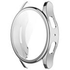 NovStrap Samsung Galaxy Watch 7 40mm ile Uyumlu Kasa ve Ekran Koruyucu TPU Yumuşak Silikon Kılıf