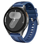 NovStrap Samsung Galaxy Watch 7 Fe 4 5 6 Classic 40 42 43 44 45 46 47 Mm ile Uyumlu Kordon 20mm Hybrid Dikişli