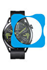 NovStrap Huawei Watch Gt3 46mm ile Uyumlu Ekran Koruyucu 9H Temperli Cam Kolay Uygulama Aparatlı